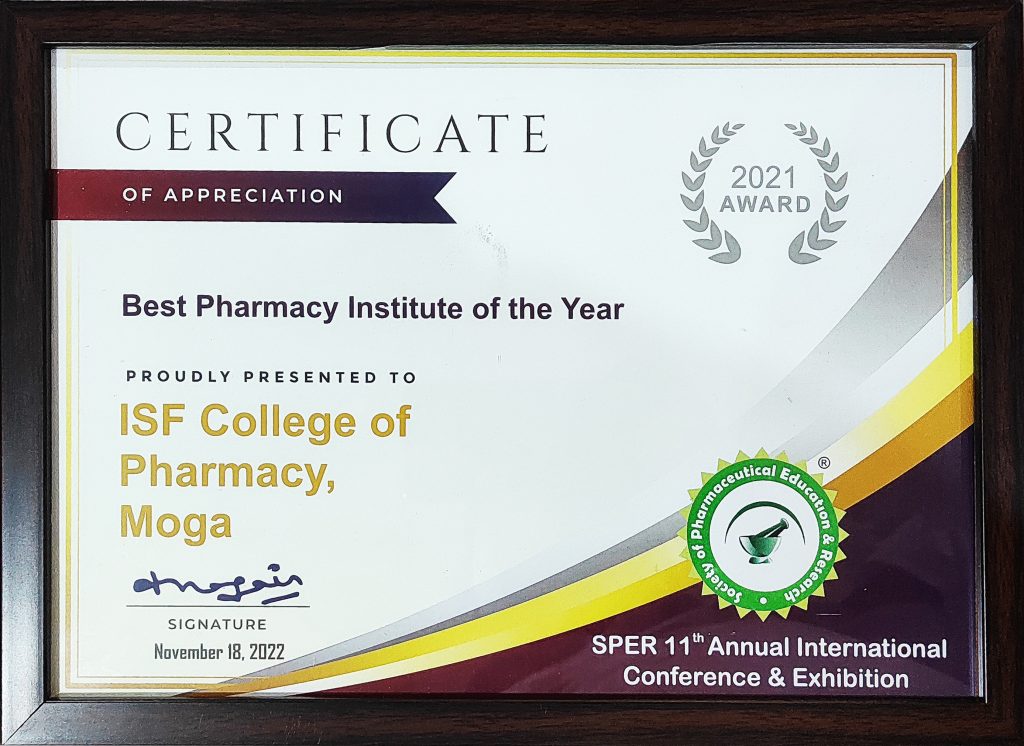Best Paharmacy College 2022